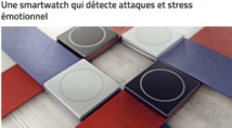 Une smartwatch qui détecte attaques et stress émotionnel