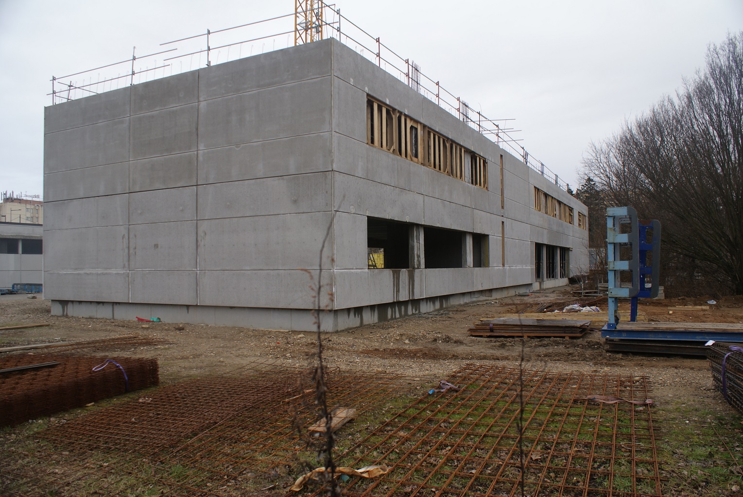 Suivez l'évolution du chantier de l'Institut