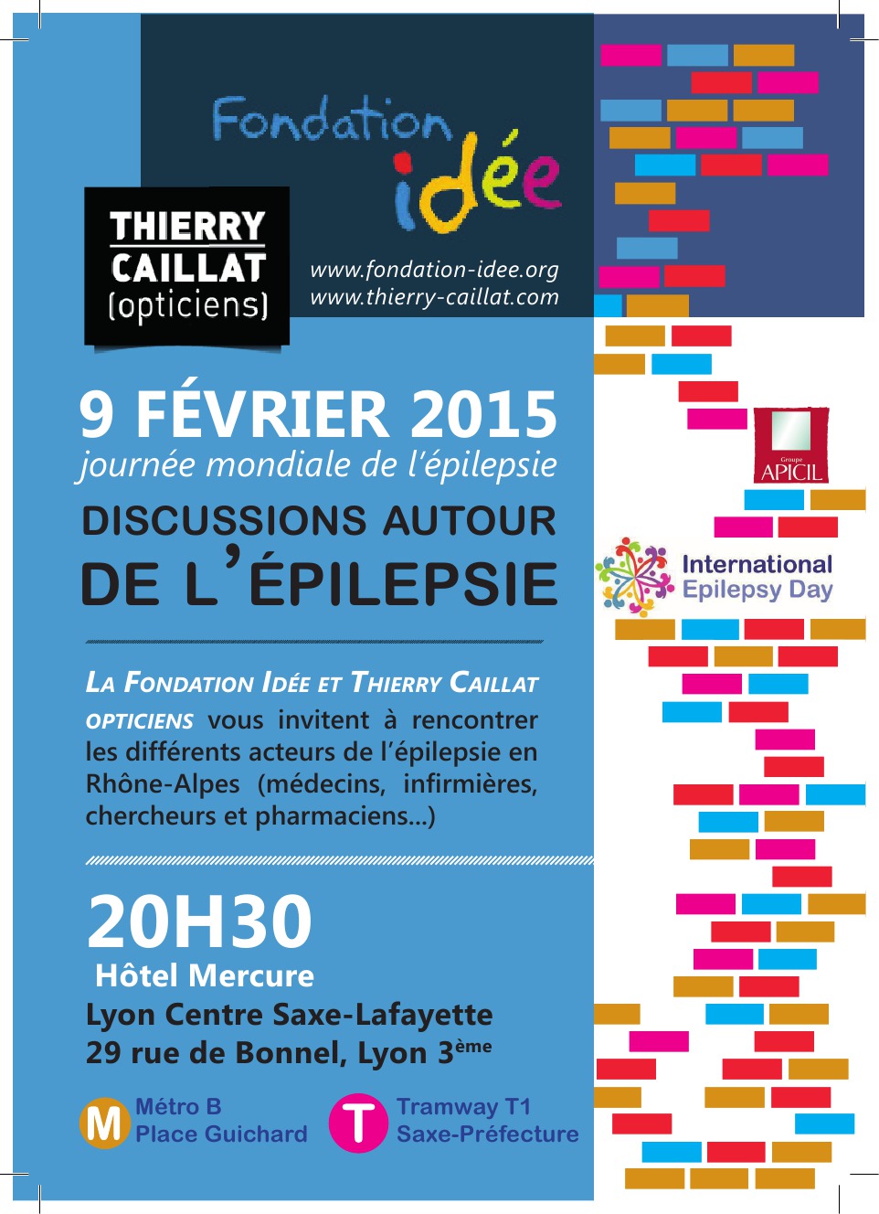 Journée de l'épilepsie le lundi 9 février 2015