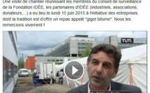 Visite de chantier du 15 juin 2015
